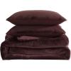 image:imageVera Wang  Queen Comforter Set UltraSoft Faux Fur Bedding with Prewashed Reverse for a Plush Feel 3 Piece Bed Set with Matching Pillowcases Featuring Hidden Zippers Signature RedSignature Red