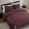 image:imageVera Wang  Queen Comforter Set UltraSoft Faux Fur Bedding with Prewashed Reverse for a Plush Feel 3 Piece Bed Set with Matching Pillowcases Featuring Hidden Zippers Signature RedSignature Red