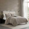image:imageVera Wang  Queen Quilt Set UltraSoft Velvet Bedding with Subtle Shimmer amp Refined Look 3 Piece Bed Set with Matching Pillowcases Crushed Velvet BrownCrushed Velvet Brown