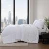 image:imageVera Wang  Queen Size Comforter Crisp amp Smooth Cotton Down Alternative Comforter 400 Thread Count Lightweight Bedding for Year Round Comfort WhiteKing