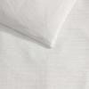 image:imageVera Wang  Queen Size Duvet Cover Set 100 Soft Textured Bed Set for Year Round Comfort 3Piece Reversible Bedding with Matching Pillowcases Crinkle Solid WhiteCrinkle Solid White