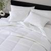 image:imageVera Wang  Standard Down Alternative Pillow Smooth amp Breathable Cotton Bed Pillows 400 Thread Count Medium Weight Bedding for Year Round 20 x 26 White 2 Piece