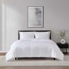 image:imageVera Wang  Queen Size Comforter Crisp amp Smooth Cotton Down Alternative Comforter 400 Thread Count Lightweight Bedding for Year Round Comfort WhiteQueen