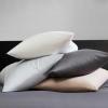 image:imageVera Wang  Queen Sheet Set Silky Soft Sateen Bedding with Matching Pillowcases Fully Elastic Fitted Sheet Deep Pocket Bed Set Breathable AllSeason Comfort TriBlend BeigeGrey