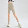 imageRolanko Big Girls Bike Shorts Gymnastic Stretch Spandex Compression Cycling 7quot Athletic Shorts for Kids Casual Dance Activewear White 1416