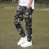 imageRolanko Boys Cargo Pants Casual Kids Joggers Elastic Waist Outdoor Hiking Baggy Trousers 414 YearsAcamouflage