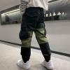 imageRolanko Boys Cargo Pants Casual Kids Joggers Elastic Waist Outdoor Hiking Baggy Trousers 414 YearsD2army Black