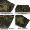 imageRolanko Boys Cargo Pants Casual Kids Joggers Elastic Waist Outdoor Hiking Baggy Trousers 414 YearsF1greencamo