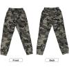 imageRolanko Boys Cargo Pants Casual Kids Joggers Elastic Waist Outdoor Hiking Baggy Trousers 414 YearsF1greycamo