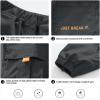 imageRolanko Boys Cargo Pants Casual Kids Joggers Elastic Waist Outdoor Hiking Baggy Trousers 414 YearsG1rust Grey