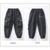 imageRolanko Boys Cargo Pants Casual Kids Joggers Elastic Waist Outdoor Hiking Baggy Trousers 414 YearsG1rust Grey