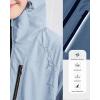 imageRolanko Boys Girls Waterproof Windbreaker Hooded Jacket Lightweight Raincoats for Kids Outdoor Rain JacketBlue