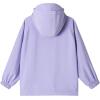 imageRolanko Boys Girls Waterproof Windbreaker Hooded Jacket Lightweight Raincoats for Kids Outdoor Rain JacketPurple