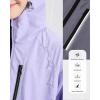 imageRolanko Boys Girls Waterproof Windbreaker Hooded Jacket Lightweight Raincoats for Kids Outdoor Rain JacketPurple
