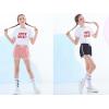 imageRolanko Girls Active Dolphin Shorts for Girls 3 Packs Kids Bike Running Summer Beach Athletic Sports 414 YearsA5pinkgrayblack