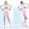 imageRolanko Girls Active Dolphin Shorts for Girls 3 Packs Kids Bike Running Summer Beach Athletic Sports 414 YearsB3yellowbluepink Plaid