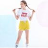 imageRolanko Girls Active Dolphin Shorts for Girls 3 Packs Kids Bike Running Summer Beach Athletic Sports 414 YearsB3yellowbluepink Plaid