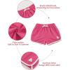 imageRolanko Girls Active Dolphin Shorts for Girls 3 Packs Kids Bike Running Summer Beach Athletic Sports 414 YearsC2greyrosenavy