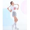 imageRolanko Girls Active Dolphin Shorts for Girls 3 Packs Kids Bike Running Summer Beach Athletic Sports 414 YearsC2greyrosenavy