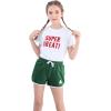 imageRolanko Girls Active Dolphin Shorts for Girls 3 Packs Kids Bike Running Summer Beach Athletic Sports 414 YearsC3greenbeigeblack
