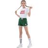 imageRolanko Girls Active Dolphin Shorts for Girls 3 Packs Kids Bike Running Summer Beach Athletic Sports 414 YearsC3greenbeigeblack