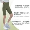 imageRolanko Girls Bike Shorts Gymnastic Stretch Spandex Compression Cycling 7quot Athletic Shorts for Kids Casual Dance Activewear Green 810