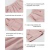 imageRolanko Girls Cargo Shorts Lightweight Parachute Short Pants with Pockets Summer Cargo Shorts for Kids Casual Hiking SportsPink