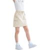imageRolanko Girls Cargo Skirt Parachute Shorts Skirt with Pockets Summer Kids Skirt Casual Beach Hiking 513YBeige