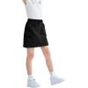 imageRolanko Girls Cargo Skirt Parachute Shorts Skirt with Pockets Summer Kids Skirt Casual Beach Hiking 513YBlack