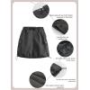 imageRolanko Girls Cargo Skirt Parachute Shorts Skirt with Pockets Summer Kids Skirt Casual Beach Hiking 513YGrey