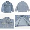 imageRolanko Girls Denim Jackets Basic Oversized Jean Jacket for Girls Fall Outwear Button Down Trucker Jacket 514 YearsA2pearl
