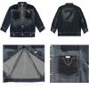 imageRolanko Girls Denim Jackets Basic Oversized Jean Jacket for Girls Fall Outwear Button Down Trucker Jacket 514 YearsA4spliced