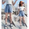 imageRolanko Girls Denim Shorty Shorts Elastic Waist Kids Summer Jean Shorts 414 YearsA3paperbag