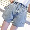 imageRolanko Girls Denim Shorty Shorts Elastic Waist Kids Summer Jean Shorts 414 YearsA3paperbag