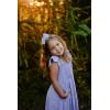 imageRolanko Girls Ruffle Sleeve Dress with Pockets Midi Swing Smocked Dresses for Kids Casual Party 512 YearsPurple