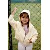 imageRolanko Girls Zip Up Hoodies Cropped Sweatshirts Long Sleeve Jackets with Pockets Kids Tops Clothes 715 YearsApricot