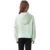 imageRolanko Girls Zip Up Hoodies Cropped Sweatshirts Long Sleeve Jackets with Pockets Kids Tops Clothes 715 YearsGreen