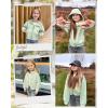 imageRolanko Girls Zip Up Hoodies Cropped Sweatshirts Long Sleeve Jackets with Pockets Kids Tops Clothes 715 YearsGreen