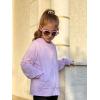 imageRolanko Kids UPF50 Zip Up Hoodie Thumbholes Girls Quick Dry Light Sun Protective Athletic Jacket with PocketsPurple