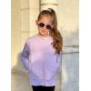 imageRolanko Kids UPF50 Zip Up Hoodie Thumbholes Girls Quick Dry Light Sun Protective Athletic Jacket with PocketsPurple