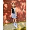 imageRolanko Skorts for Girls Skirts 2 Pack Cotton Kids Shorts Casual Play School Tennis 29 YearsA2greyblue