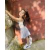 imageRolanko Skorts for Girls Skirts 2 Pack Cotton Kids Shorts Casual Play School Tennis 29 YearsA2greyblue