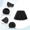 imageRolanko Skorts for Girls Skirts 2 Pack Cotton Kids Shorts Casual Play School Tennis 29 YearsA3blackwhite