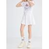 imageRolanko Skorts for Girls Skirts 2 Pack Cotton Kids Shorts Casual Play School Tennis 29 YearsA5bluewhite