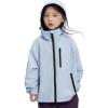 imageRolanko Boys Girls Waterproof Windbreaker Hooded Jacket Lightweight Raincoats for Kids Outdoor Rain JacketBlue