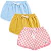 B3-yellow-blue-pink Plaid