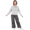 imageRolanko Girls Half Zip Pullover Cropped Sweatshirts for Girls Long Sleeve Sweat Shirts with Thumb Hole 514 YearsGrey