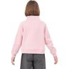 imageRolanko Girls Half Zip Pullover Cropped Sweatshirts for Girls Long Sleeve Sweat Shirts with Thumb Hole 514 YearsLightpink
