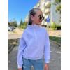 imageRolanko Girls Half Zip Pullover Cropped Sweatshirts for Girls Long Sleeve Sweat Shirts with Thumb Hole 514 YearsLightpurple