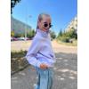 imageRolanko Girls Half Zip Pullover Cropped Sweatshirts for Girls Long Sleeve Sweat Shirts with Thumb Hole 514 YearsLightpurple
